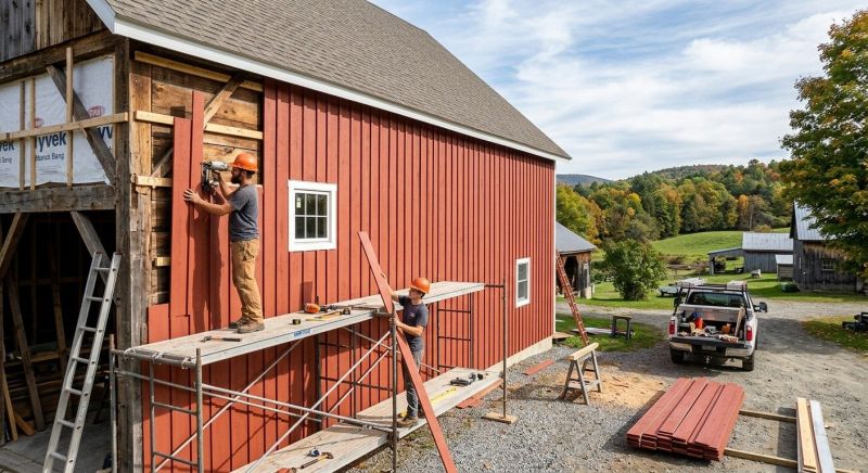 Barn Siding Installation in Canton, GA