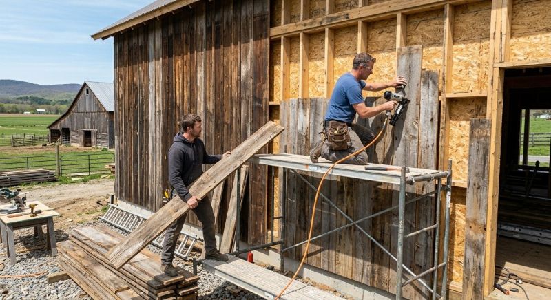 Barn Siding Installation in Cumming, GA