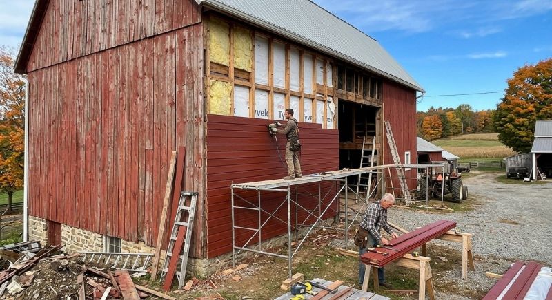 Barn Siding Replacement in Lilburn, GA