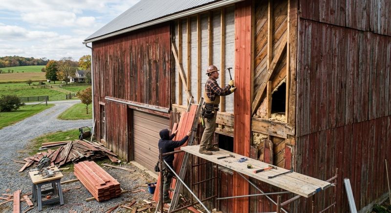 Barn Siding Replacement in Lithia Springs, GA
