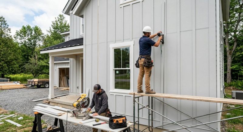 Batten Siding Installation in Forsyth County, GA