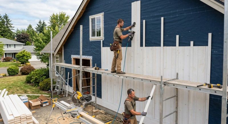 Batten Siding Installation in Smyrna, GA