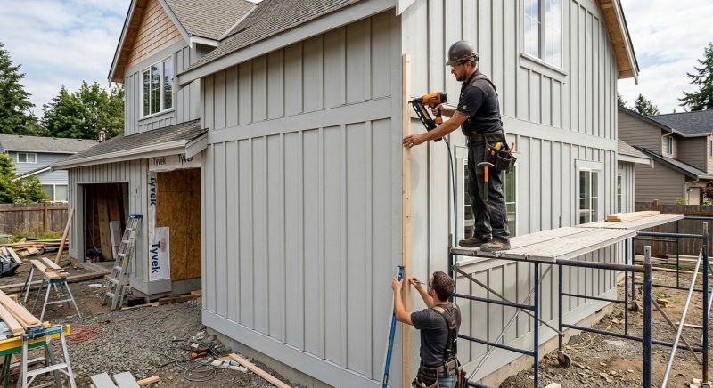 Batten Siding Installation in Suwanee, GA