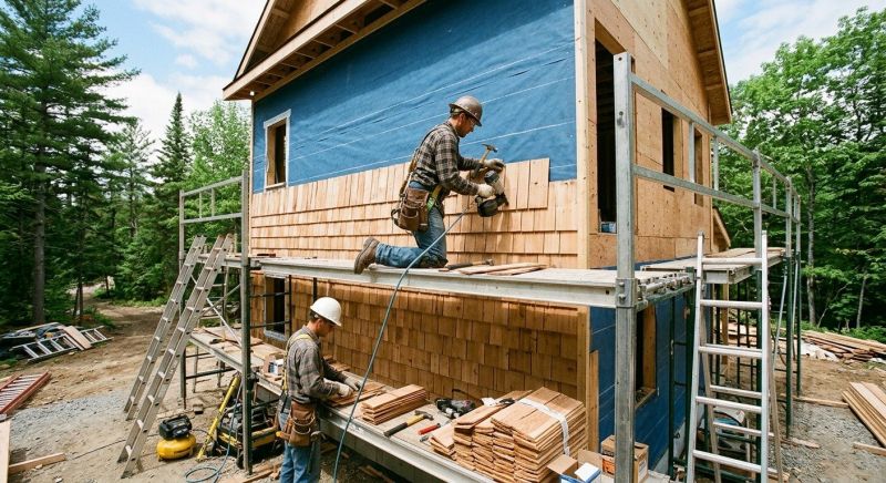 Cedar Siding Installation in Marietta, GA