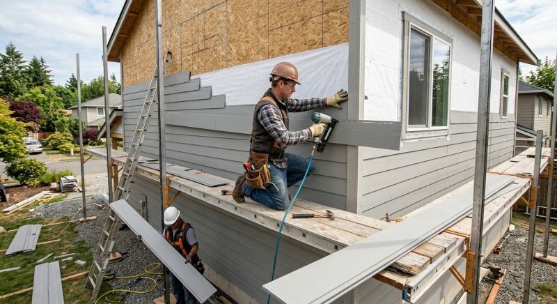 Cement Siding Installation in Decatur, GA