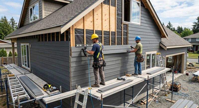 Cement Siding Installation in Forsyth County, GA