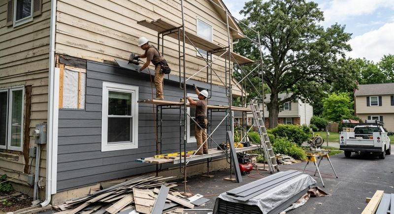 Cement Siding Replacement in Canton, GA
