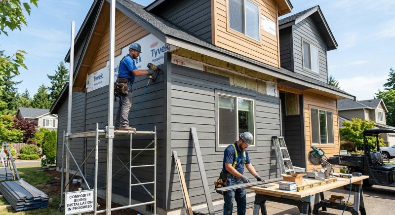 Composite Siding Installation in Mableton, GA