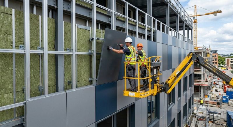 Facade Cladding Installation in Cobb County, GA