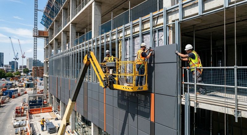 Facade Cladding Installation in Cobb County, GA