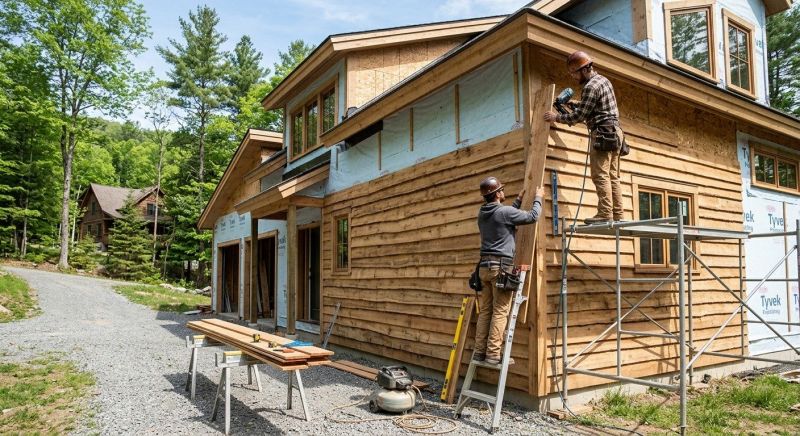Faux Wood Siding Installation in Acworth, GA