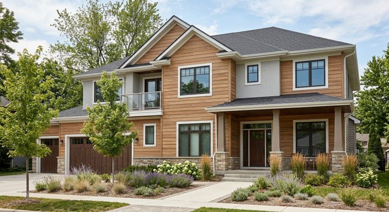 Faux Wood Siding Installation in Lawrenceville, GA