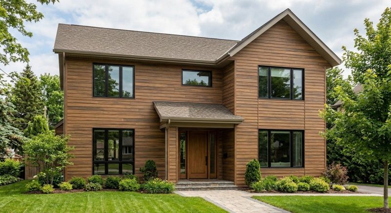 Faux Wood Siding Installation in Roswell, GA