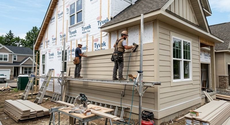 Fiber Siding Installation in Woodstock, GA