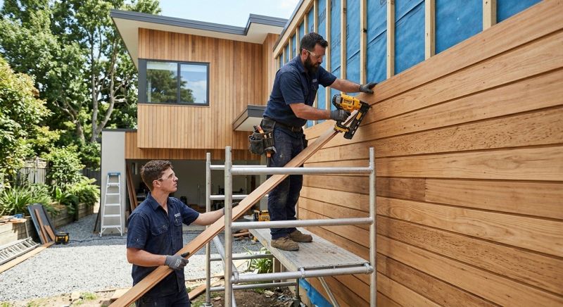 Hardwood Cladding Installation in Cobb County, GA