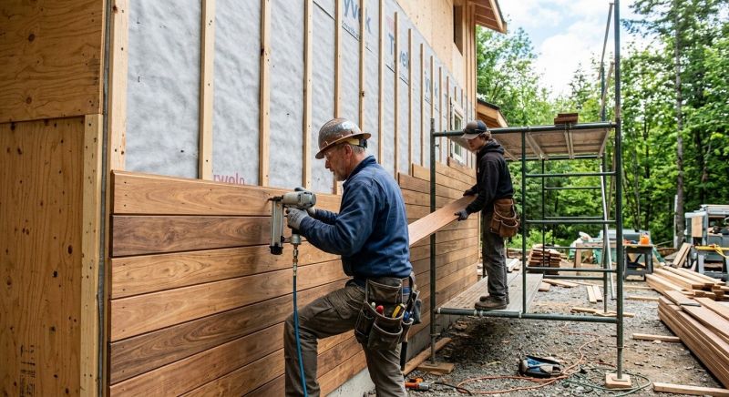Hardwood Siding Installation in Acworth, GA