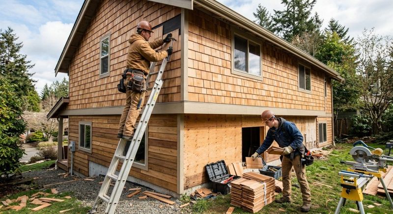 Hardwood Siding Installation in Acworth, GA