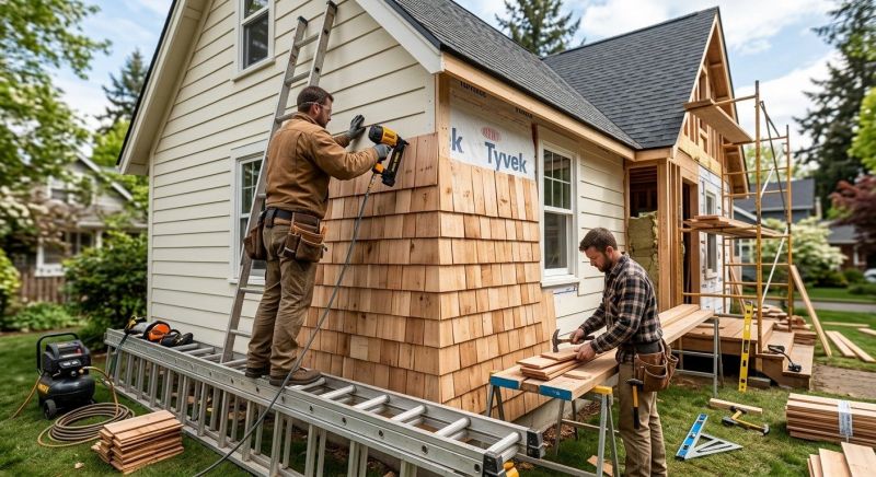 Hardwood Siding Installation in Canton, GA
