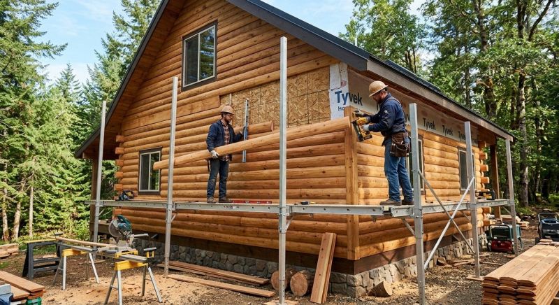 Log Siding Installation in Cumming, GA
