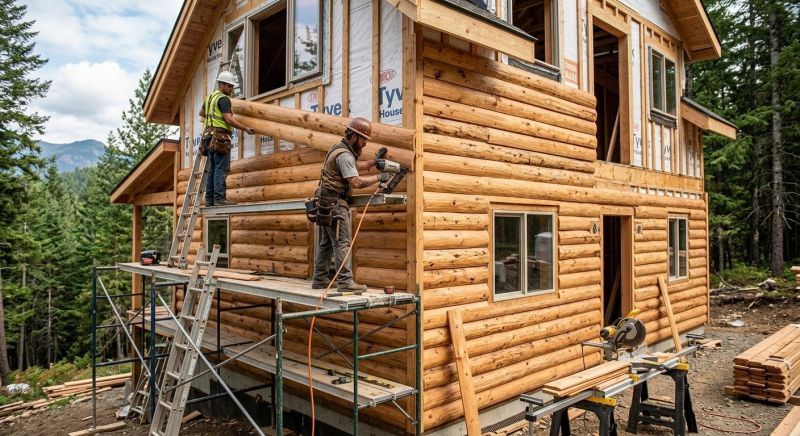 Log Siding Installation in Kennesaw, GA