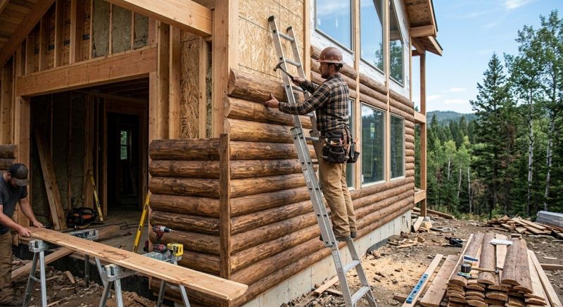Log Siding Installation in Paulding County, GA