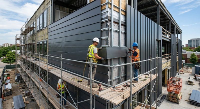 Metal Cladding Installation in Cobb County, GA