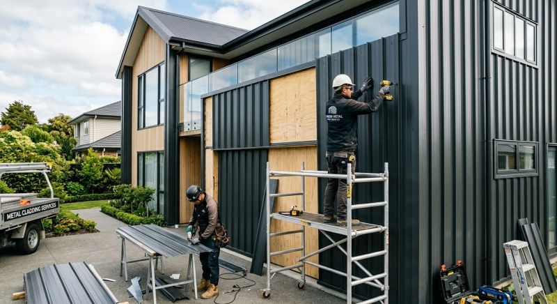 Metal Cladding Installation in Cobb County, GA