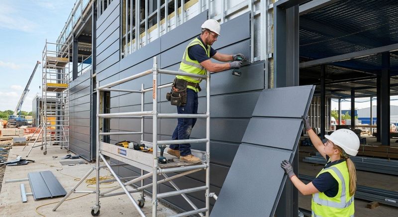 Metal Paneling Installation in Cobb County, GA