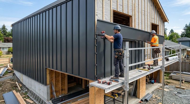Metal Siding Installation in Canton, GA