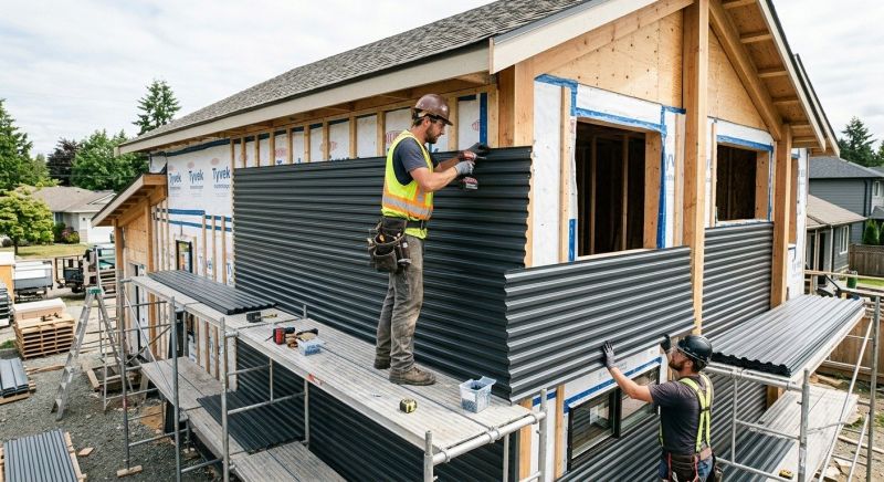 Metal Siding Installation in Dekalb County, GA