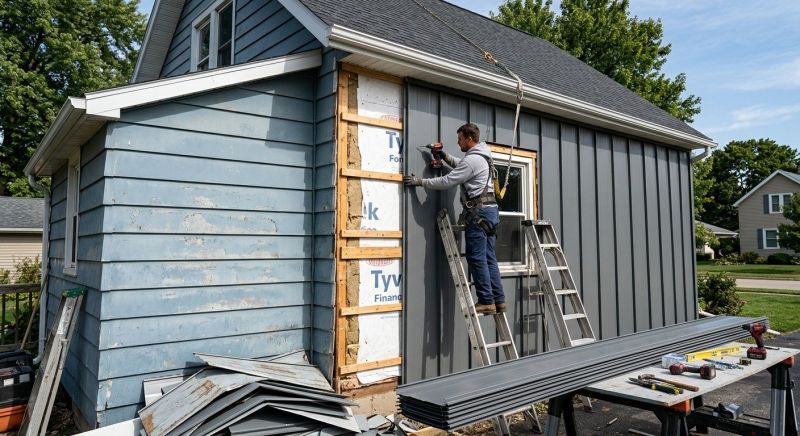 Metal Siding Replacement in Cumming, GA