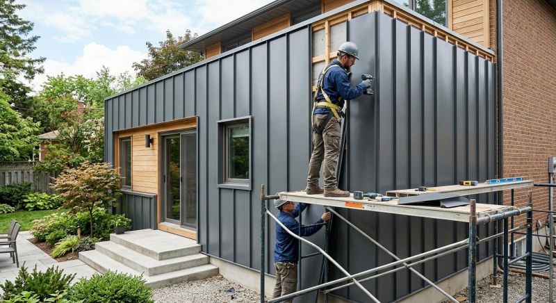 Metal Siding Replacement in Roswell, GA