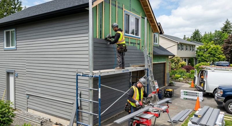 Polymer Siding Installation in Cobb County, GA