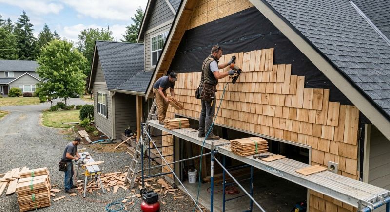 Shake Siding Installation in Dallas, GA