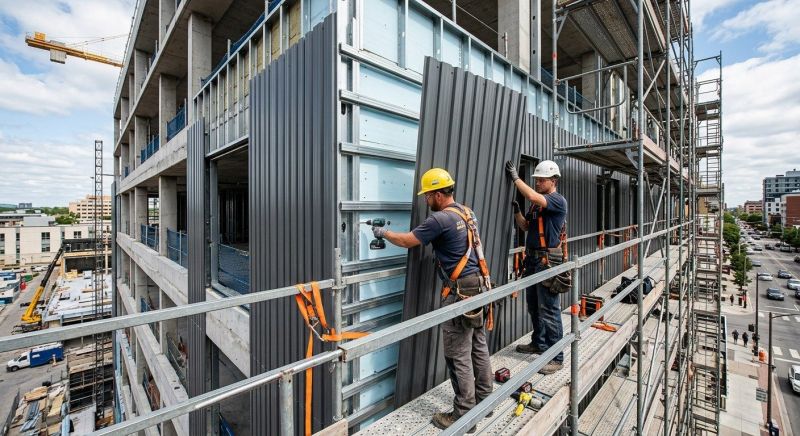 Steel Cladding Installation in Cobb County, GA
