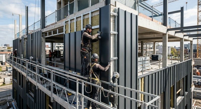 Steel Cladding Installation in Cobb County, GA