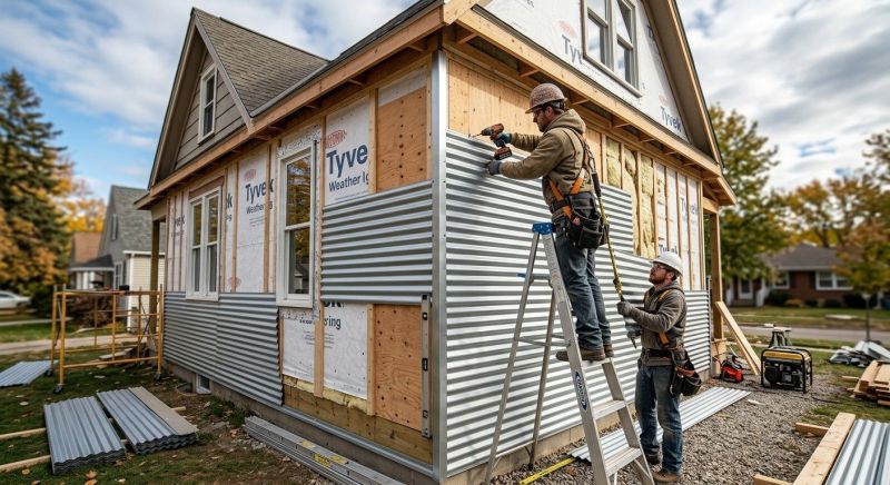 Tin Siding Installation in Cobb County, GA