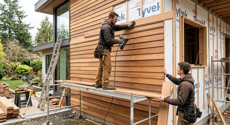 Wood Cladding Installation in Dekalb County, GA