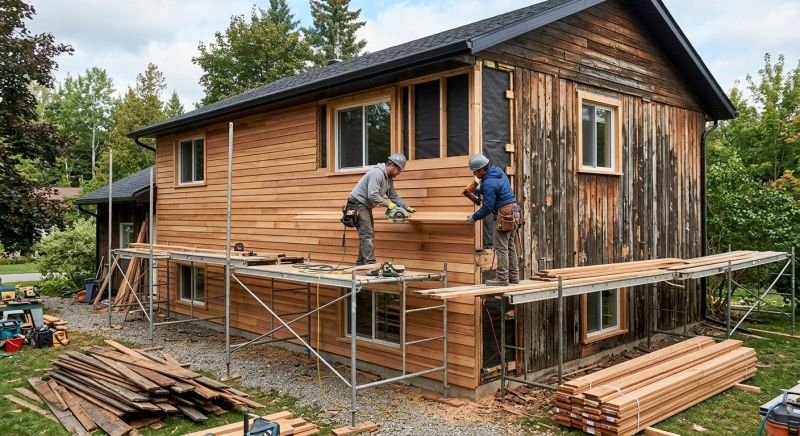 Wood Cladding Installation in Kennesaw, GA