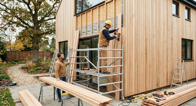 Wood Cladding Replacement in Cobb County, GA