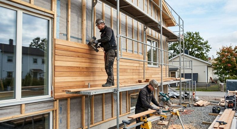 Wood Cladding Replacement in Cobb County, GA