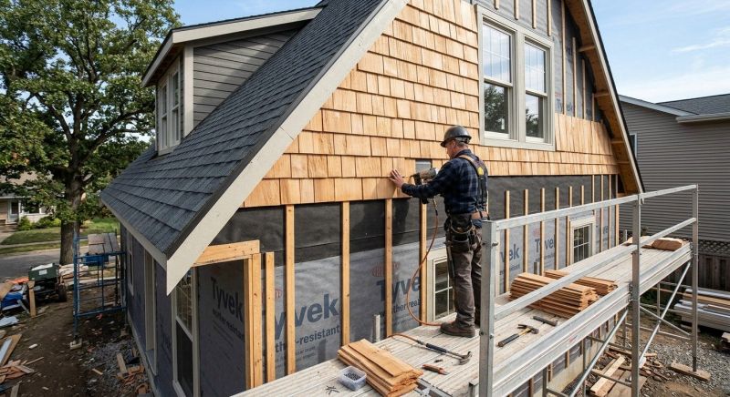 Wood Shake Siding Installation in Cobb County, GA