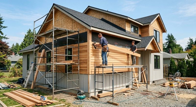 Wood Siding Installation in Decatur, GA