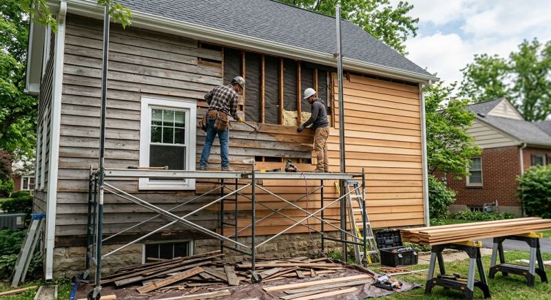 Wood Siding Installation in Forsyth County, GA