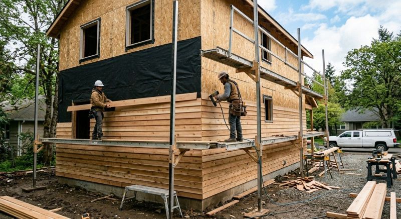 Wood Siding Installation in Suwanee, GA