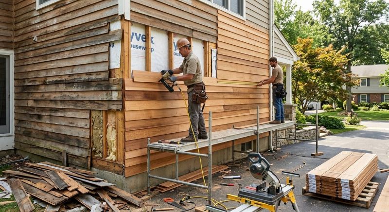 Wood Siding Service in Hiram, GA